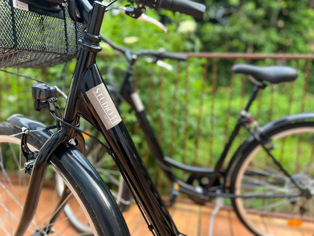 Studio 14 - Due Biciclette Incluse เตรวิโซ ภายนอก รูปภาพ